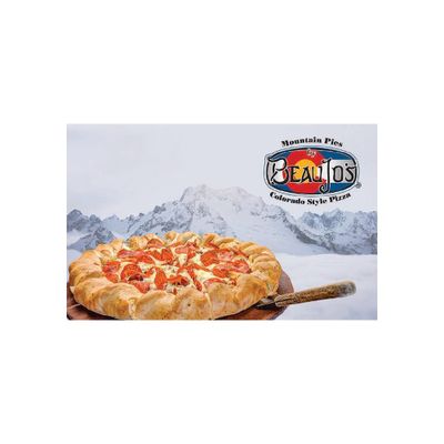 Beau Jos Colorado Style Pizza $25 Gift Card (Email Delivery)