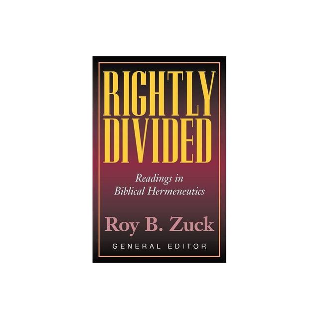 Rightly Divided - (Paperback)