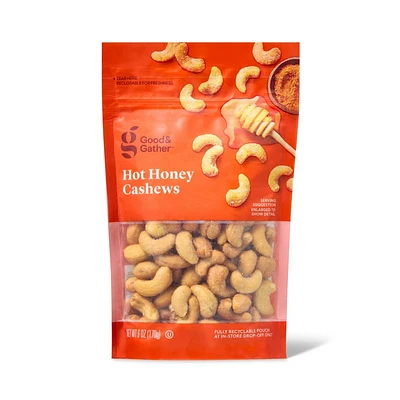 Hot Honey Cashews - 6oz - Good & Gather