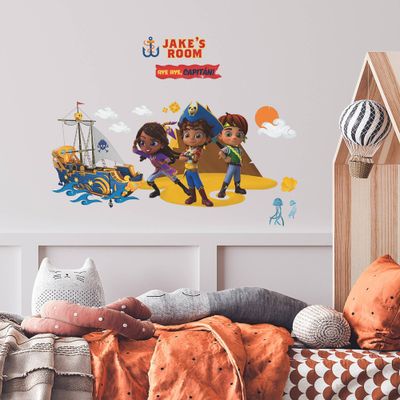 Santiago of The Seas Giant Peel & Stick Kids Wall Decals with Alphabet - RoomMates