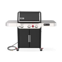 Weber Genesis Smart EX-325S NG 37510001 Gas Grill: 3-Burner, Porcelain-Coated, Weather-Resistant, AA Battery Included