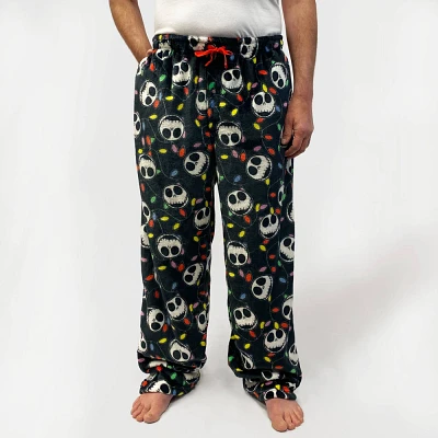 Mens Nightmare Before Christmas Fleece Pajama Pants