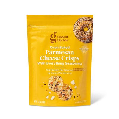 Parmesan Cheese Crisps with Everything Seasoning - 2.12oz - Good & Gather