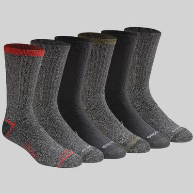 Dickie Men 6pk Explorer Crew Sock