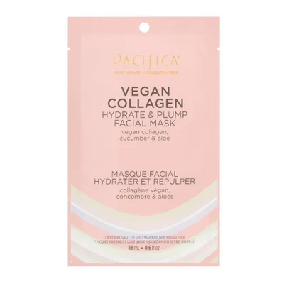 Pacifica Vegan Collagen Hydrate and Plump Facial Mask - 0.67 fl oz