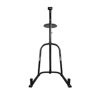 Fuel Pureformance Heavy Bag Stand with Speed Bag Platform Arm Trainer - Black