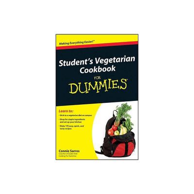 Students Vegetarian Cookbook - (For Dummies) by Connie Sarros (Paperback)