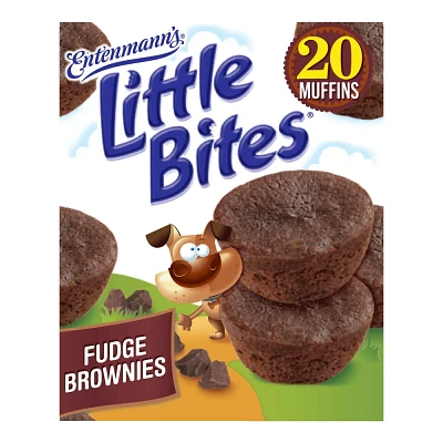 Entenmanns Little Bites Brownie Muffins - 8.25oz