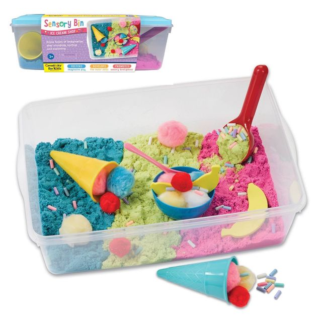 Creativity for Kids Ice Cream Shop Sensory Bin