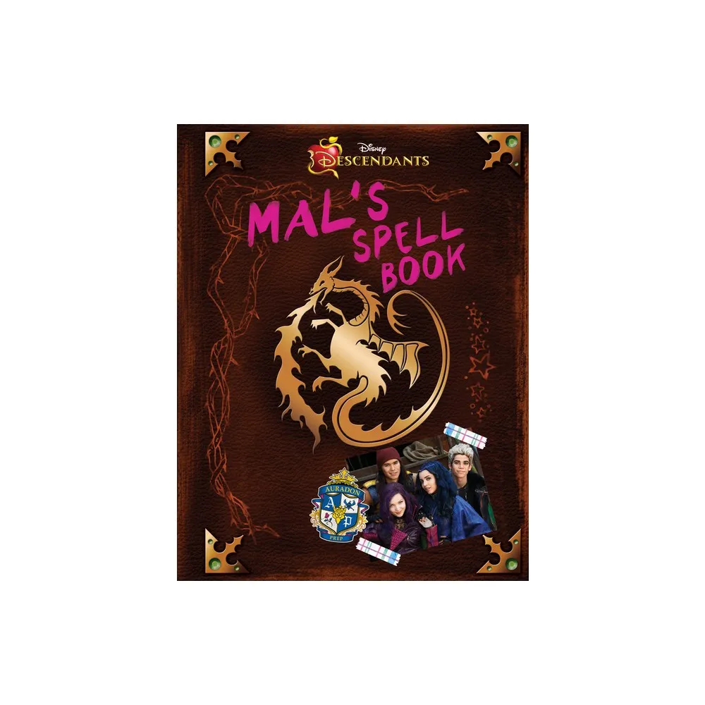 Disney Descendants: Mals Spell Book - by Disney Books (Hardcover