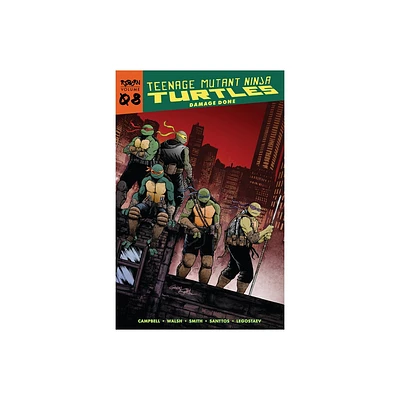 Teenage Mutant Ninja Turtles: Reborn, Vol. 8 - Damage Done - by Sophie Campbell & Michael Walsh (Paperback)