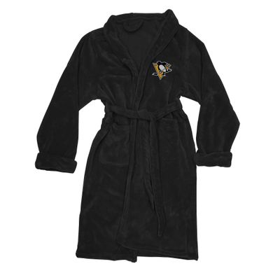 NHL Pittburgh Penguin Silk Touch Bathrobe