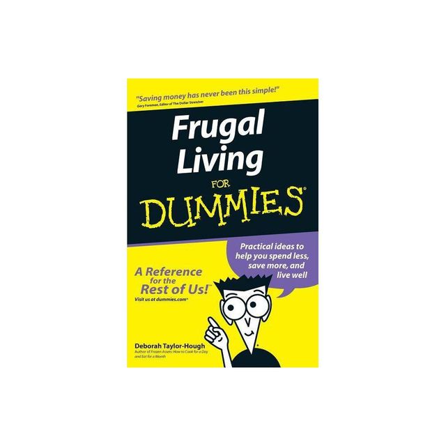 Frugal Living For Dummies - by Deborah Taylor-Hough (Paperback)