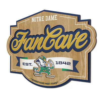 NCAA Notre Dame Fighting Irish Fan Cave Sign