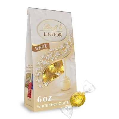 Lindt Lindor White Chocolate Candy Truffles