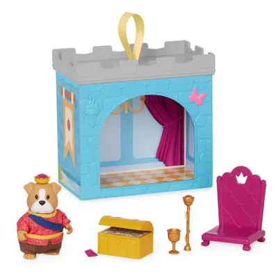 Lil Woodzeez Castle Room Kings Castle Throne Room Playset