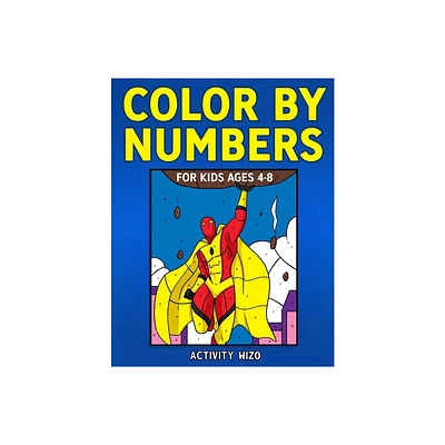 Color By Numbers for Kids Ages 4-8 - by Activity Wizo (Paperback)