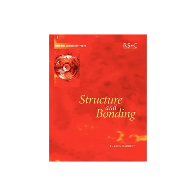 Structure and Bonding - (Tutorial Chemistry Texts) by Jack Barrett (Paperback)