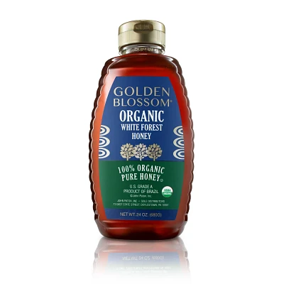 Golden Blossom Organic White Forest Honey - 24 oz