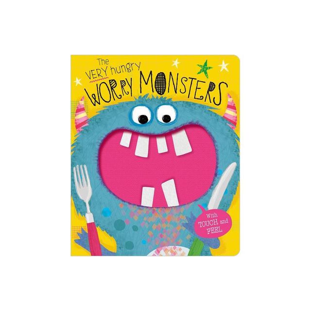 Very Hungry Worry Monsters - by Lara Ede (Board Book)