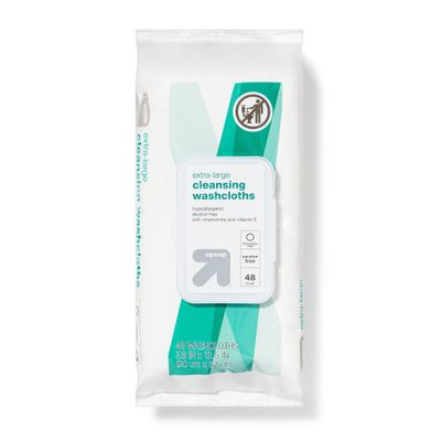Extra Large Cleansing Cloths - 48ct - up & up