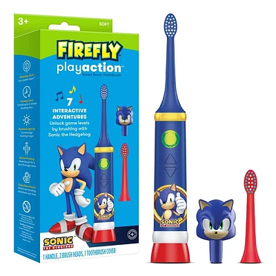 Firefly Play Action Electric Toothbrush - Sonic the Hedgehog