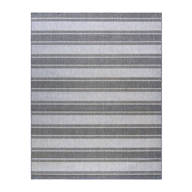 66 x 96 Paseo Castro Outdoor Rug Ash - Avenue33