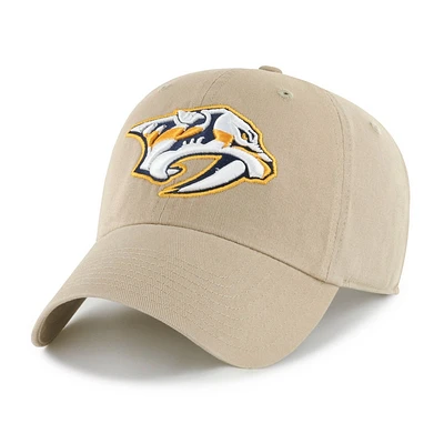 NHL Nashville Predators Khaki Clean Up Hat