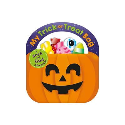 Carry-Along Tab Book: My Trick-Or-Treat Bag - (Carry Along Tab Books) by Roger Priddy (Board Book)