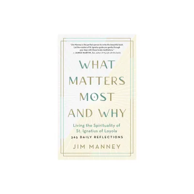 What Matters Most and Why - by Jim Manney (Paperback)