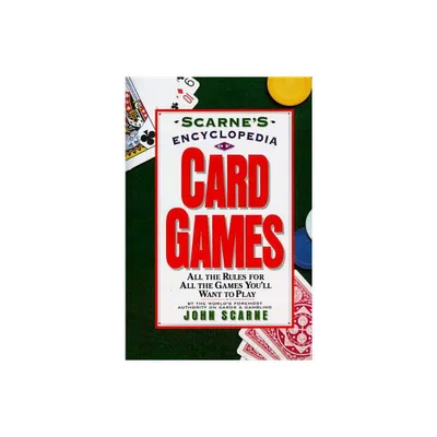 Scarnes Encyclopedia of Card Games - by John Scarne (Paperback)