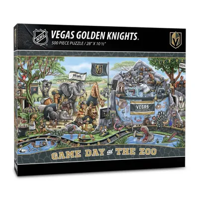 NHL Vegas Golden Knights Game Day At The Zoo Puzzle - 500pc