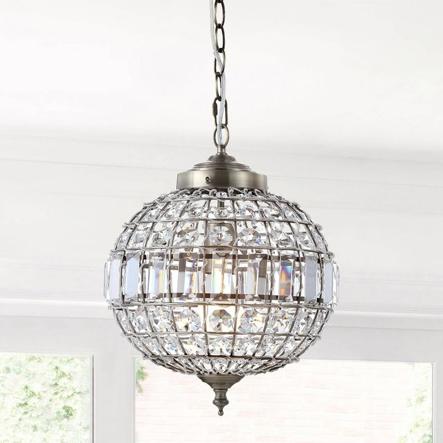 opalhouse small seagrass pendant light brown