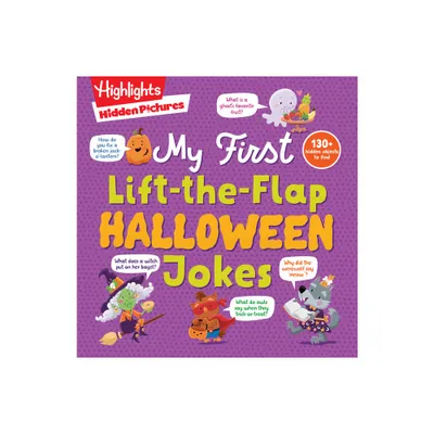 Hidden Pictures My First Lift-The-Flap Halloween Jokes - (Highlights Joke Books) (Paperback)