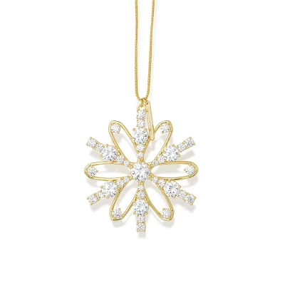 Kendra Scott Snowflake Ornament - Gold/White