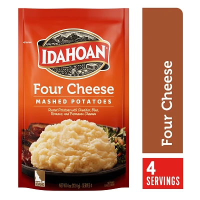 Idahoan Gluten Free Four Cheese Mashed Potatoes - 4oz