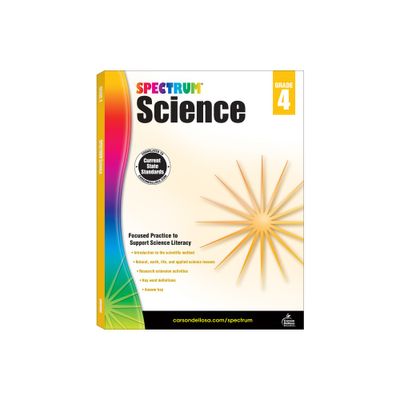 Spectrum Science, Grade 4 - (Paperback)