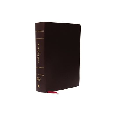 The King James Study Bible, Bonded Leather, Burgundy, Indexed, Full-Color Edition - Large Print by Thomas Nelson (Leather Bound)