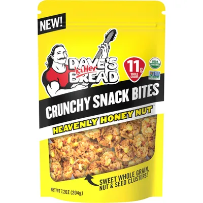 Daves Killer Bread Crunchy Snack Bites Heavenly Honey Nut - 7.2oz