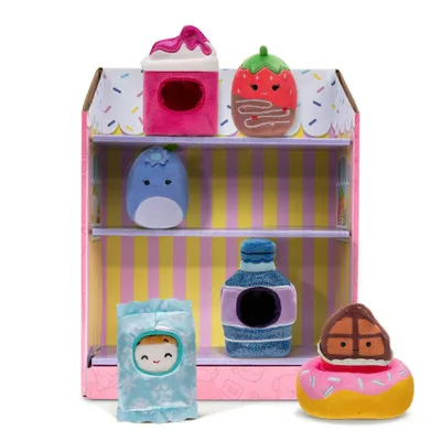 Squishmallows Squishville Snack Machine Plush Accessory Set