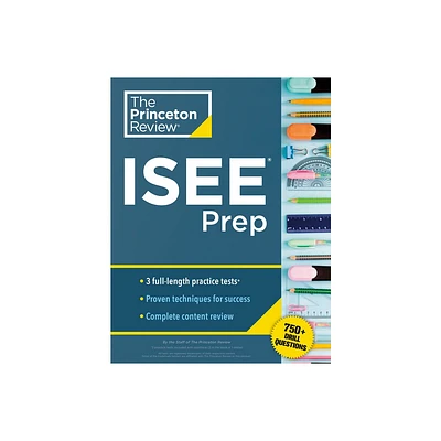 Princeton Review ISEE Prep - (Private Test Preparation) by The Princeton Review (Paperback)