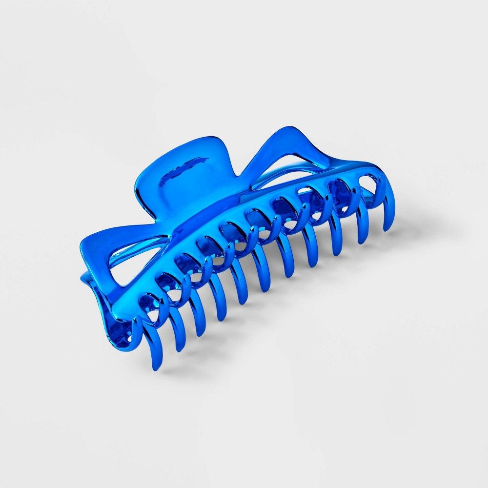 Wild Fable Jumbo Chrome Claw Hair Clip - Wild Fable Blue | Connecticut Post  Mall