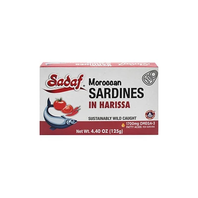 Sadaf Moroccan Sardines with Harissa - 4.4oz