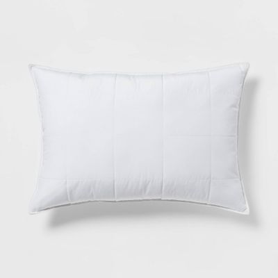 Standard/Queen Down Alternative Quilted Bed Pillow - Threshold