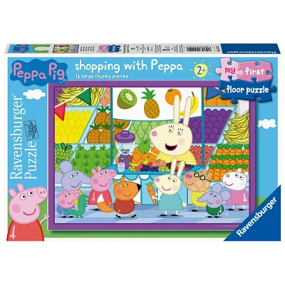 Ravensburger Peppa Pig Shopping with Peppa My First Floor Puzzle 16pc