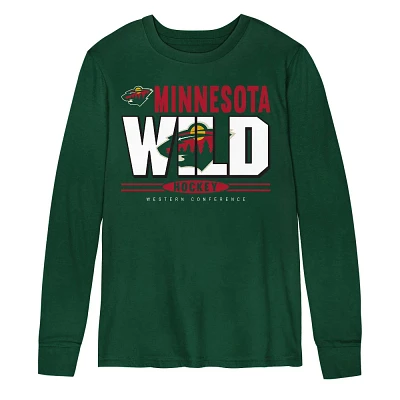 NHL Minnesota Wild Boys Long Sleeve T-Shirt