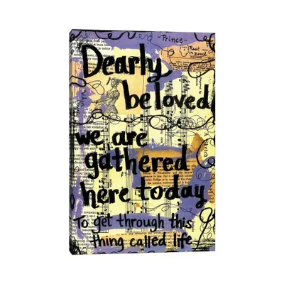 Dearly Beloved by Elexa Bancroft Canvas Art - iCanvas: Gallery Wrap