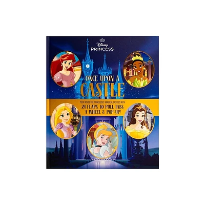 Disney Princess: Once Upon a Castle - (Lift-The-Flap) by Dienesa Le (Hardcover)