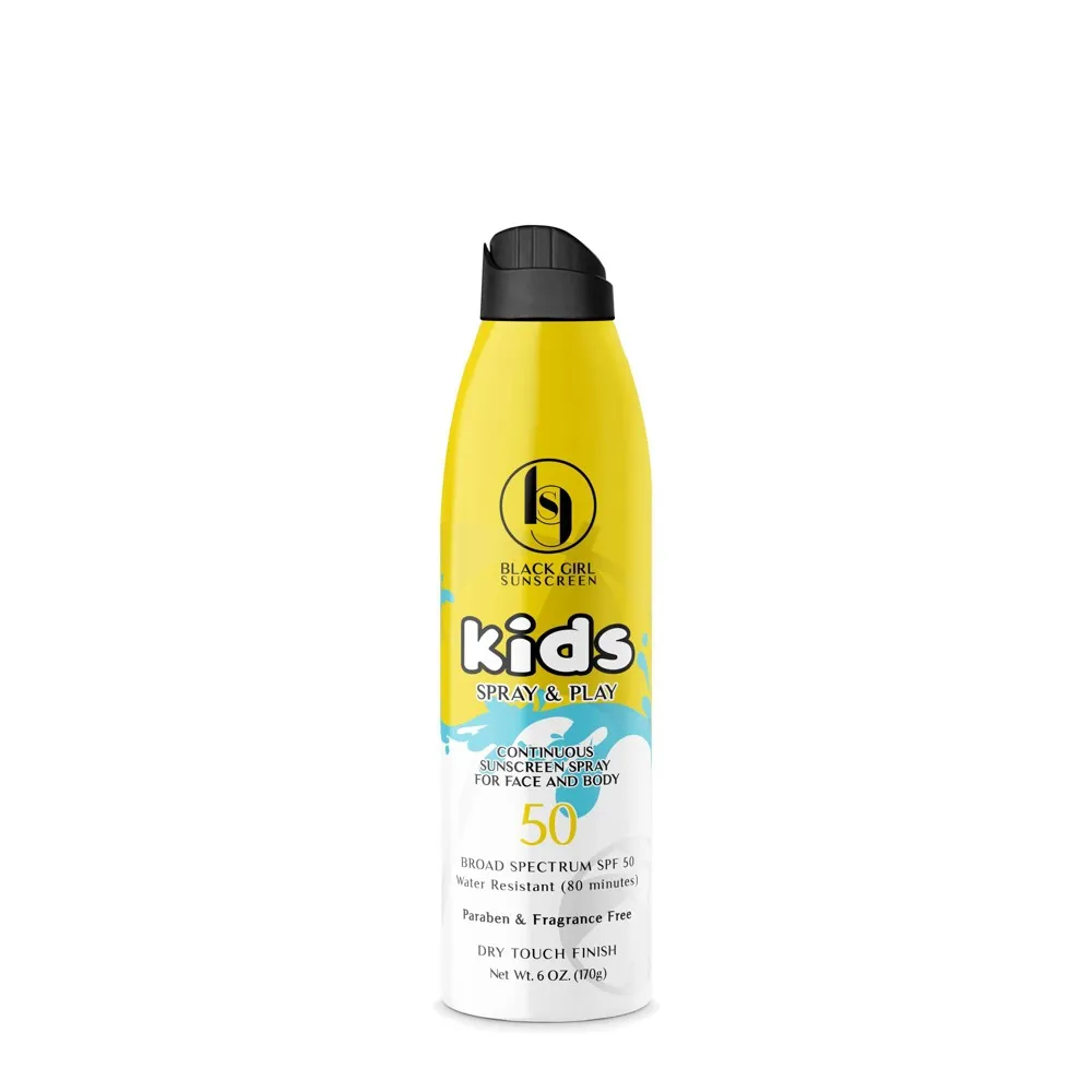 Black Girl Sunscreen Kids Spray & Play Sunscreen - SPF 50 - 6oz
