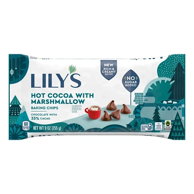 Lilys Hot Cocoa & Toasted Marshmallow Baking Chips - 9oz